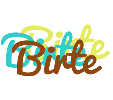 Birte cupcake logo
