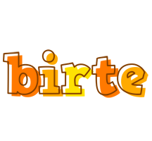 Birte desert logo