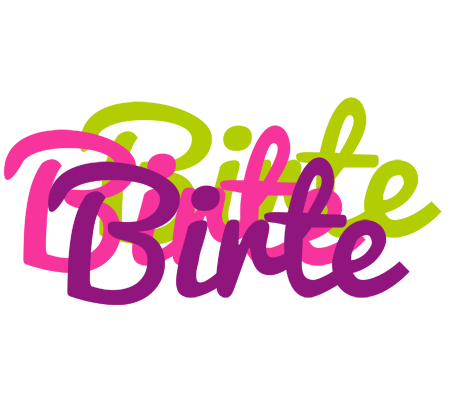 Birte flowers logo