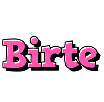 Birte girlish logo