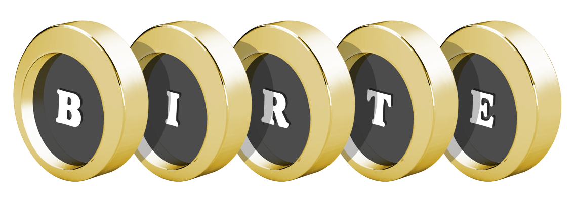 Birte gold logo