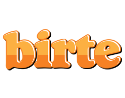 Birte orange logo