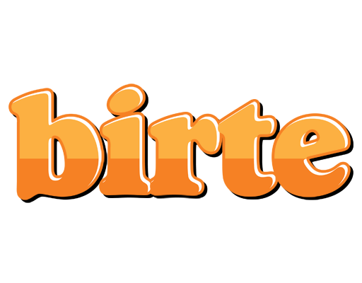 Birte orange logo
