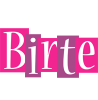 Birte whine logo