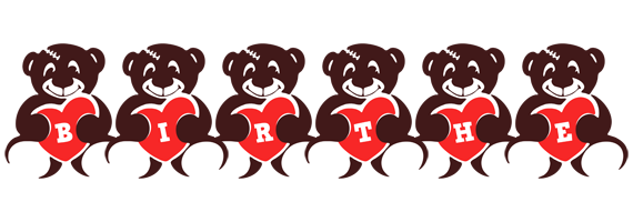 Birthe bear logo