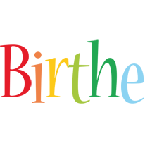 Birthe birthday logo