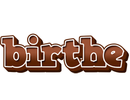 Birthe brownie logo