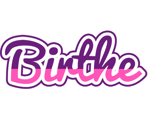 Birthe cheerful logo