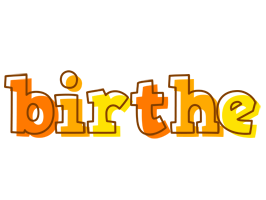 Birthe desert logo