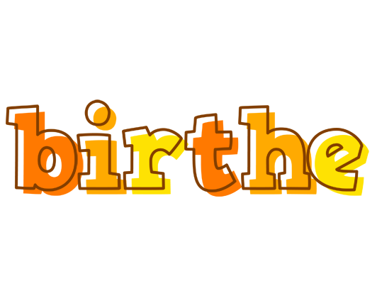 Birthe desert logo