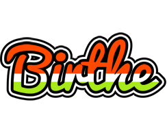 Birthe exotic logo