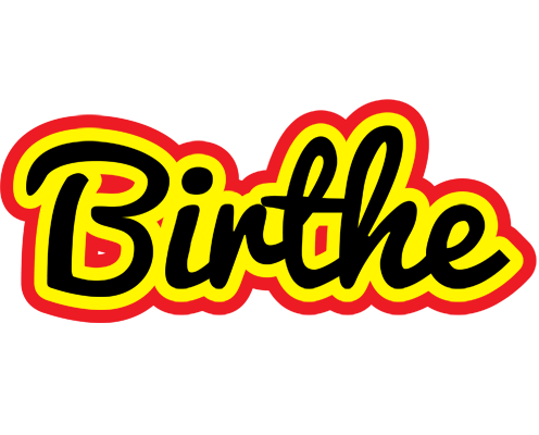 Birthe flaming logo
