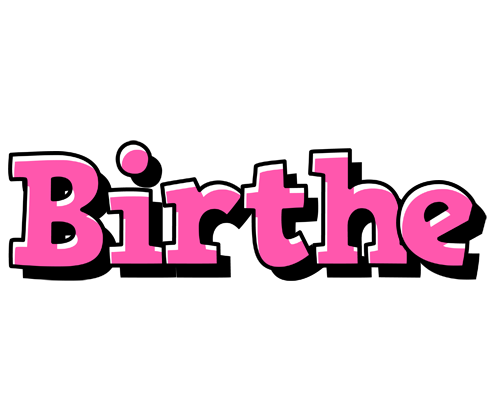 Birthe girlish logo