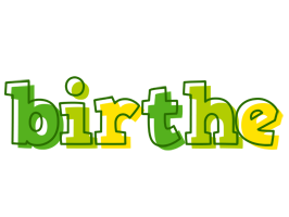 Birthe juice logo