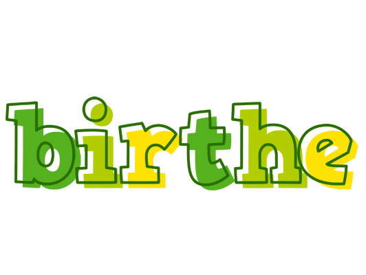 Birthe juice logo