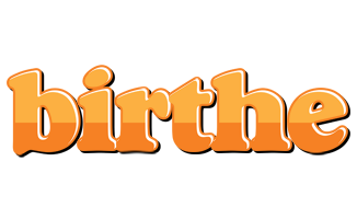 Birthe orange logo