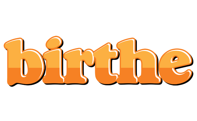 Birthe orange logo