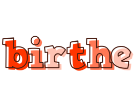 Birthe paint logo