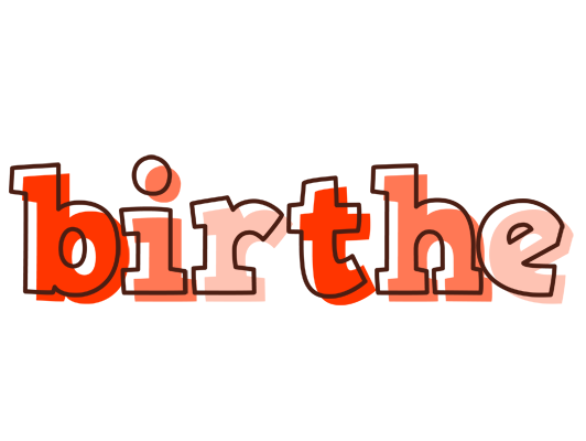 Birthe paint logo