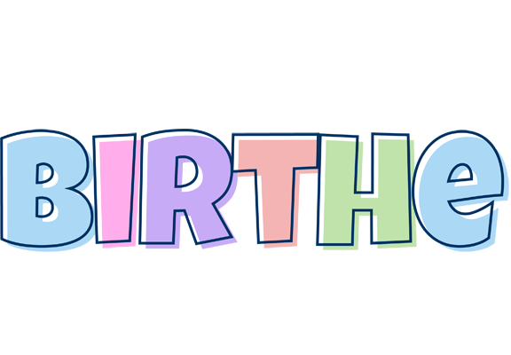 Birthe pastel logo