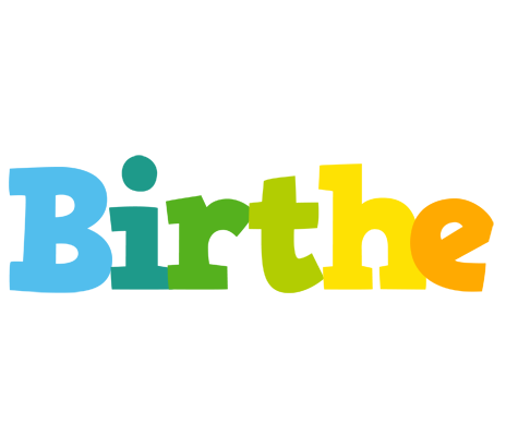 Birthe rainbows logo