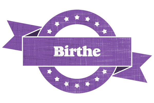 Birthe royal logo