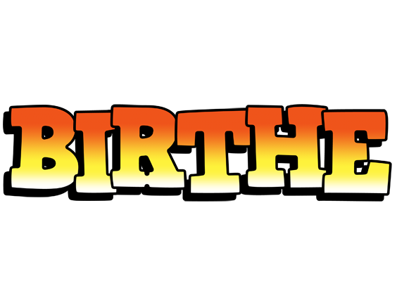Birthe sunset logo