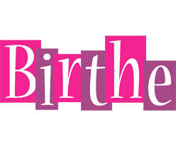 Birthe whine logo