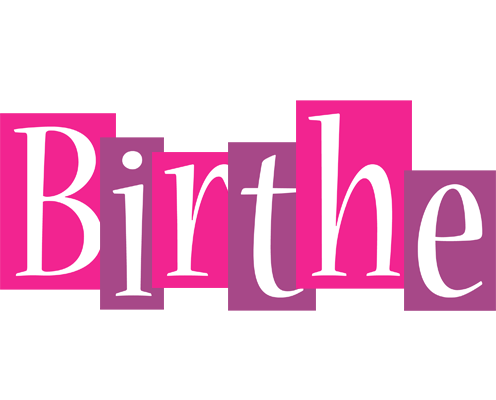 Birthe whine logo