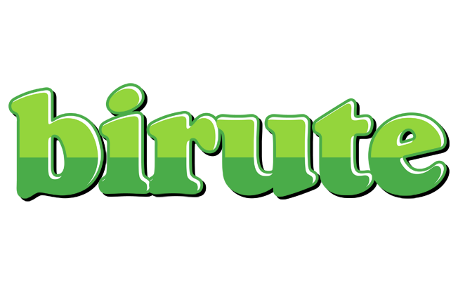 Birute apple logo