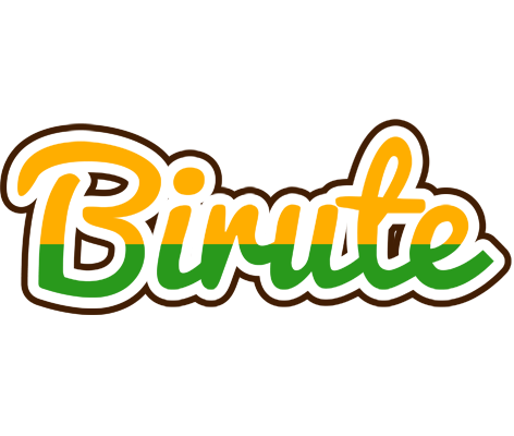 Birute banana logo
