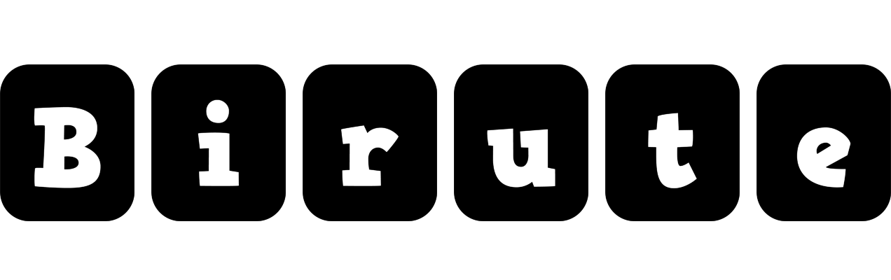 Birute box logo