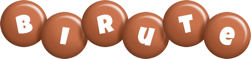 Birute candy-brown logo