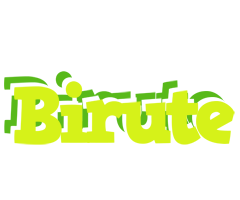 Birute citrus logo