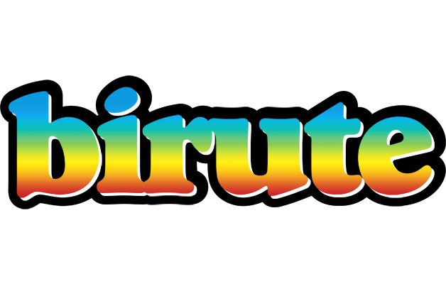 Birute color logo