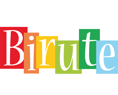 Birute colors logo
