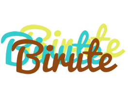 Birute cupcake logo