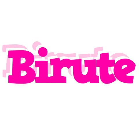 Birute dancing logo