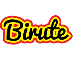 Birute flaming logo