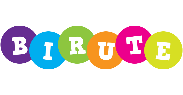 Birute happy logo