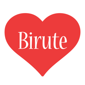 Birute love logo