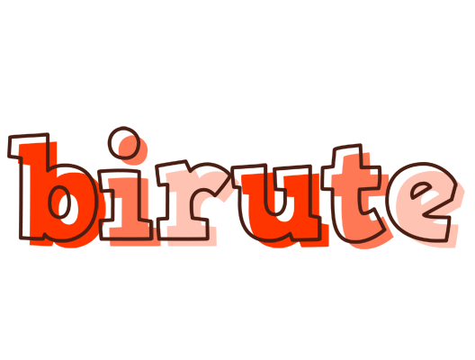 Birute paint logo