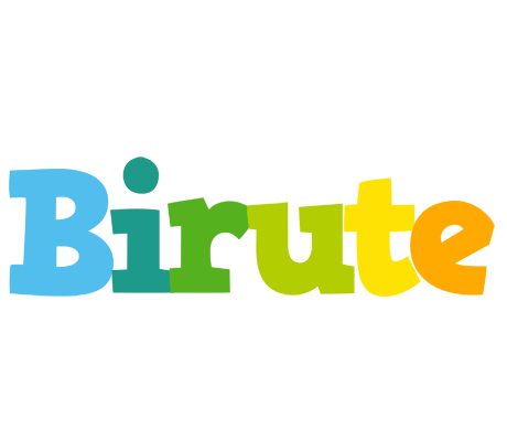 Birute rainbows logo