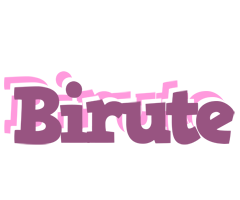 Birute relaxing logo