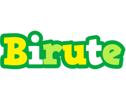 Birute soccer logo