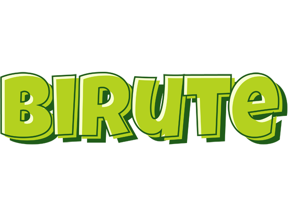 Birute summer logo