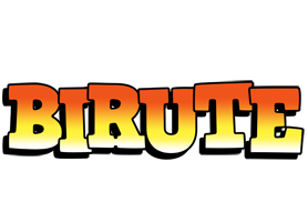 Birute sunset logo