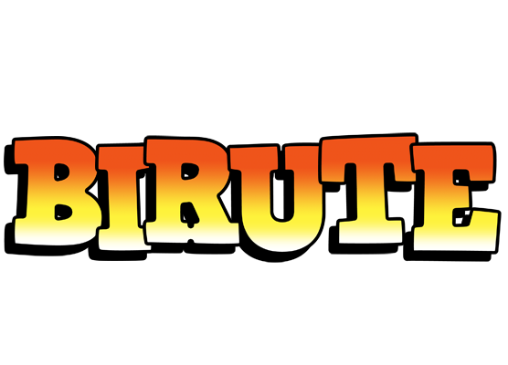 Birute sunset logo