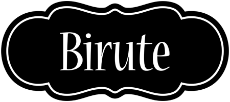 Birute welcome logo