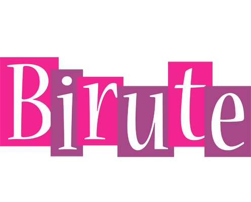 Birute whine logo